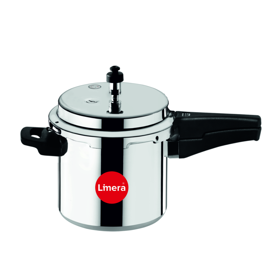 Limera Ixora Aluminum 12 Litres Gas Compatible Outer Lid Pressure Cooker (Silver)