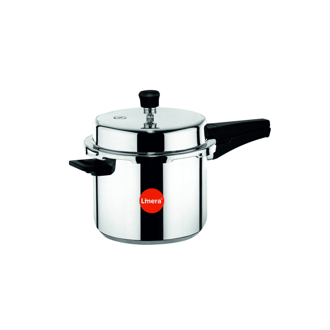 Limera Premio 5 Litres Stainless Steel Gas and Induction compatible Pressure Cooker (Silver)